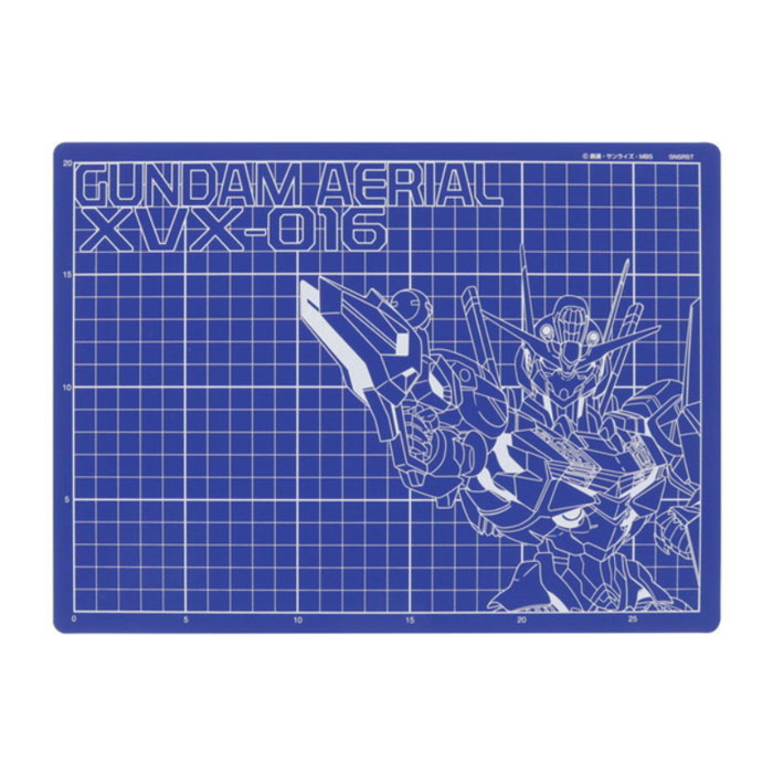 乐天商城 - サンスター文具 機動戦士ガンダム 水星の魔女 カッターマット A4 ガンダム・エアリアル グッズ コレクション 限定 オシャレ ガンプラ製作