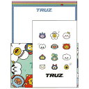 カミオジャパン TRUZ ボリュームアップレター WHITE レターセット プレゼント オシャレ