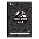 ジュラシック・ワールド 5mm方眼ノート B柄 B5 ショウワノート 恐竜 新入学 祝い 記念品 プレゼント