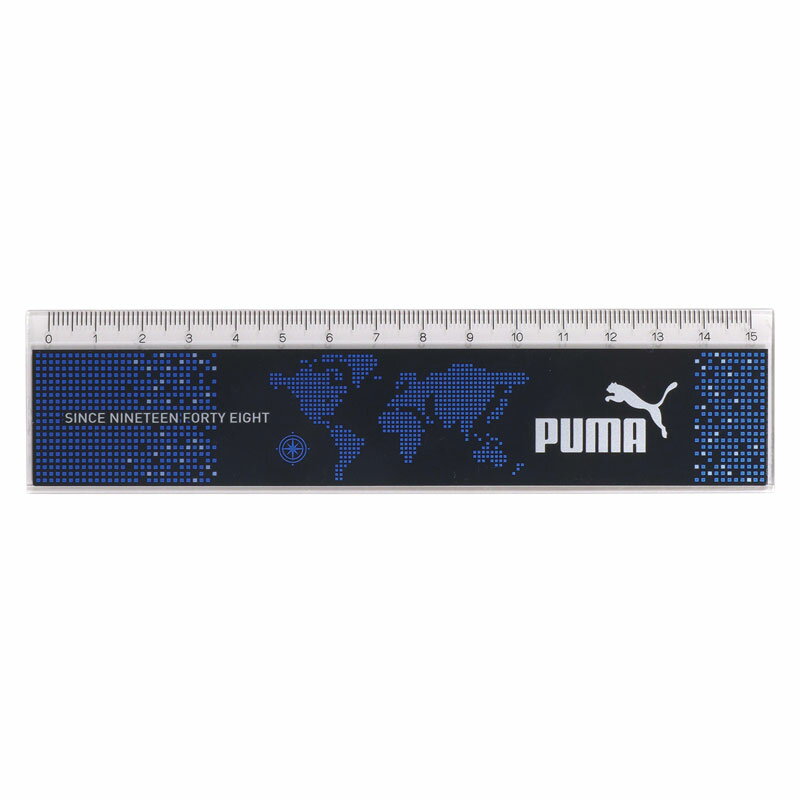 クツワ PUMA 15cm定規 プレゼント 入学祝