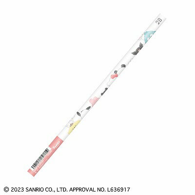 カミオジャパン 鉛筆 2B サンリオキャラクターズ×もちもちぱんだ みんななか 丸軸 コラボ プレゼント ギフト