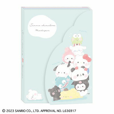 カミオジャパン ダイカットカバー付 メモ サンリオキャラクターズ×もちもちぱんだ もちもちつみつみ コラボ プレゼント ギフト