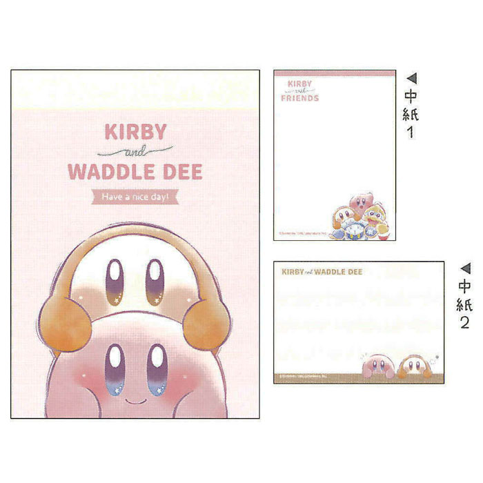 カミオジャパン 星のカービィ POPPING UP ミニメモ 80枚 グッズ コレクション かわいい メモ帳 プチギフト お礼 20冊までメール便対応 文具 大...