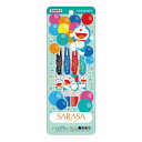 ショウワノート サラサ×ドラえもん 4色セット A柄 0.5 ゼブラ カラーペン コラボ 限定 プレゼント ボールペン