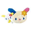 なかよし♪ポーチセット ウサハナ&ぬいぐるみ フェイスポーチ かわいい プレゼント 限定 サンリオキャラクターズ サンスター文具(3)