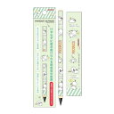 サンスター文具 metacil メタシル スクール ポチャッコ 書ける消せる、芯まで金属の鉛筆 F芯相当 削り不要 下書き 限定 プレゼント