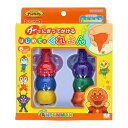 マイファーストステップ それいけ!アンパンマン はじめてのくれよん 6色 知育玩具 お絵描き プレゼント キッズ グーで握って描ける かわいい
