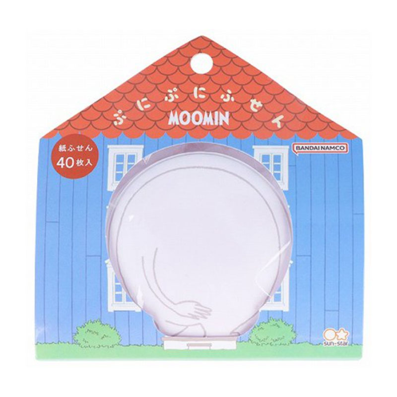 サンスター文具 MU24SS ぷにぷにふせん ムーミン 40枚 かわいい 女子文具 bungunomori-10043669 文具の森 楽天市場店 パッケージ画像