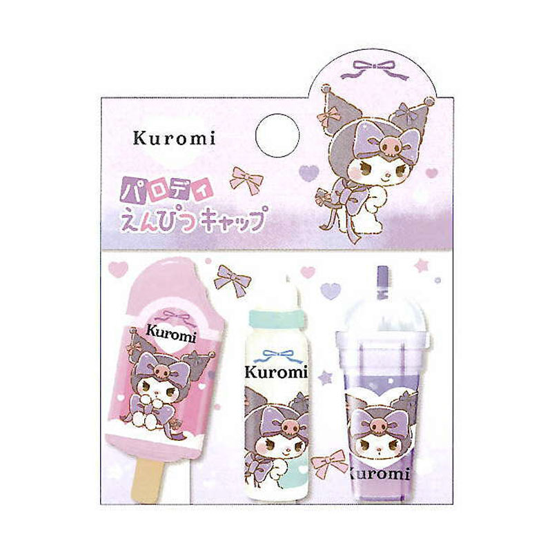 乐天商城 - サンリオキャラクターズ パロディ鉛筆キャップ クロミ クラックス 鉛筆キャップ コレクション グッズ