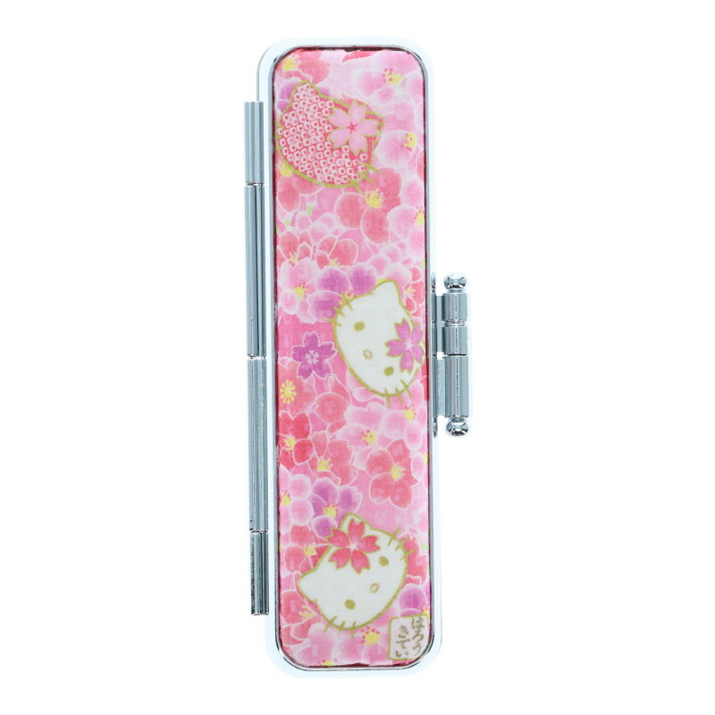 サンビー ハローキティ印鑑ケース 和紙 豪華絢爛 朱肉付き ギフト 実印 銀行印 認印 訂正印 社印 割印 代表者印 プレゼント 成人 お祝い
