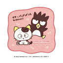 ミニタオル ダイカット タマ&フレンズ×サンリオキャラクターズ タマ&バッドばつ丸 かわいい プレゼント コラボ 限定 クラックス