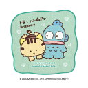 ミニタオル ダイカット タマ&フレンズ×サンリオキャラクターズ トラ&ハンギョドン かわいい プレゼント コラボ 限定 クラックス