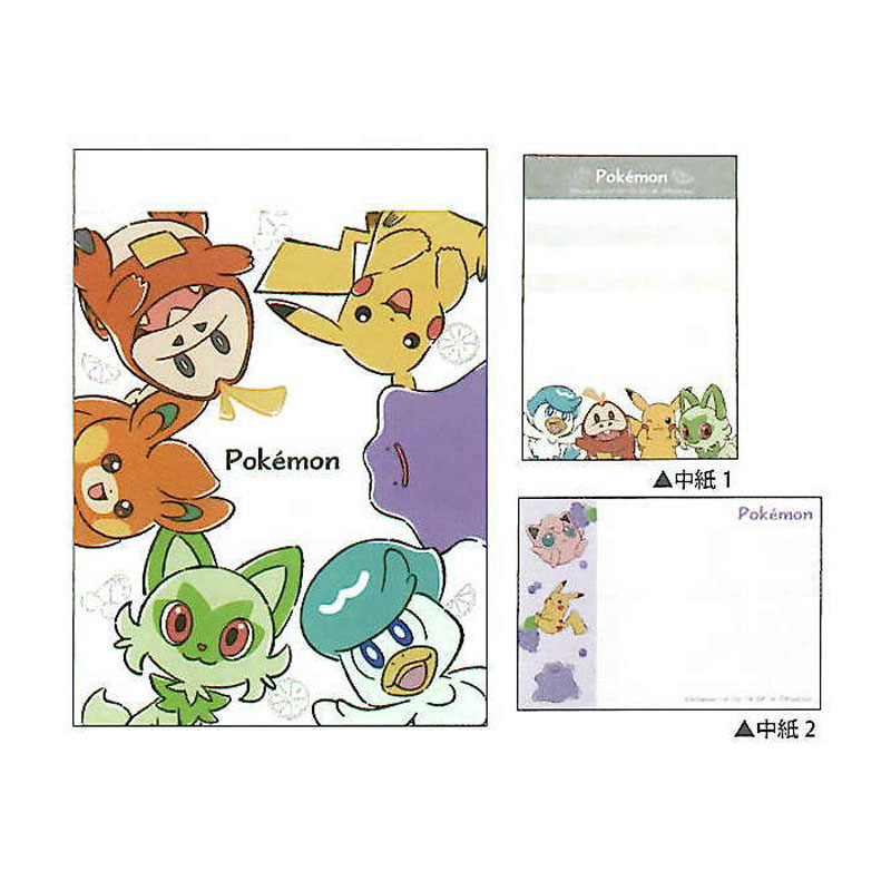 CM ポケットモンスター ミニメモ ポケモンの輪 カミオジャパン コレクション グッズ プレゼント 日本製...