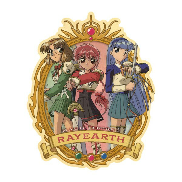 魔法騎士レイアース トラベルステッカー 伝説の魔法騎士 CLAMP 30周年 アニバーサリー グッズ コレクション プレゼント デコレーション エンスカイ