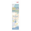 三菱鉛筆 Hittat! 六角鉛筆 リラックスシリーズ ブルー HT-RBL 2B ダース 名入れ無料 卒園記念品 卒園記念品 日本製 ギフト プレゼント