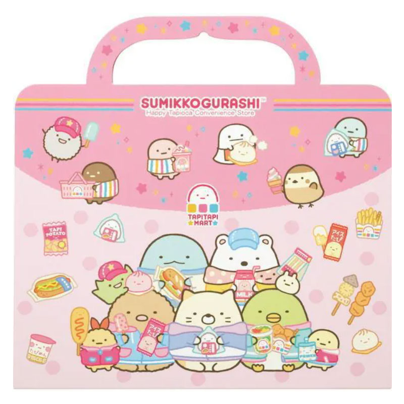 乐天商城 - サンエックス すみっコぐらし すみっコシールバッグ 知育玩具 グッズ かわいい シール遊び プレゼント