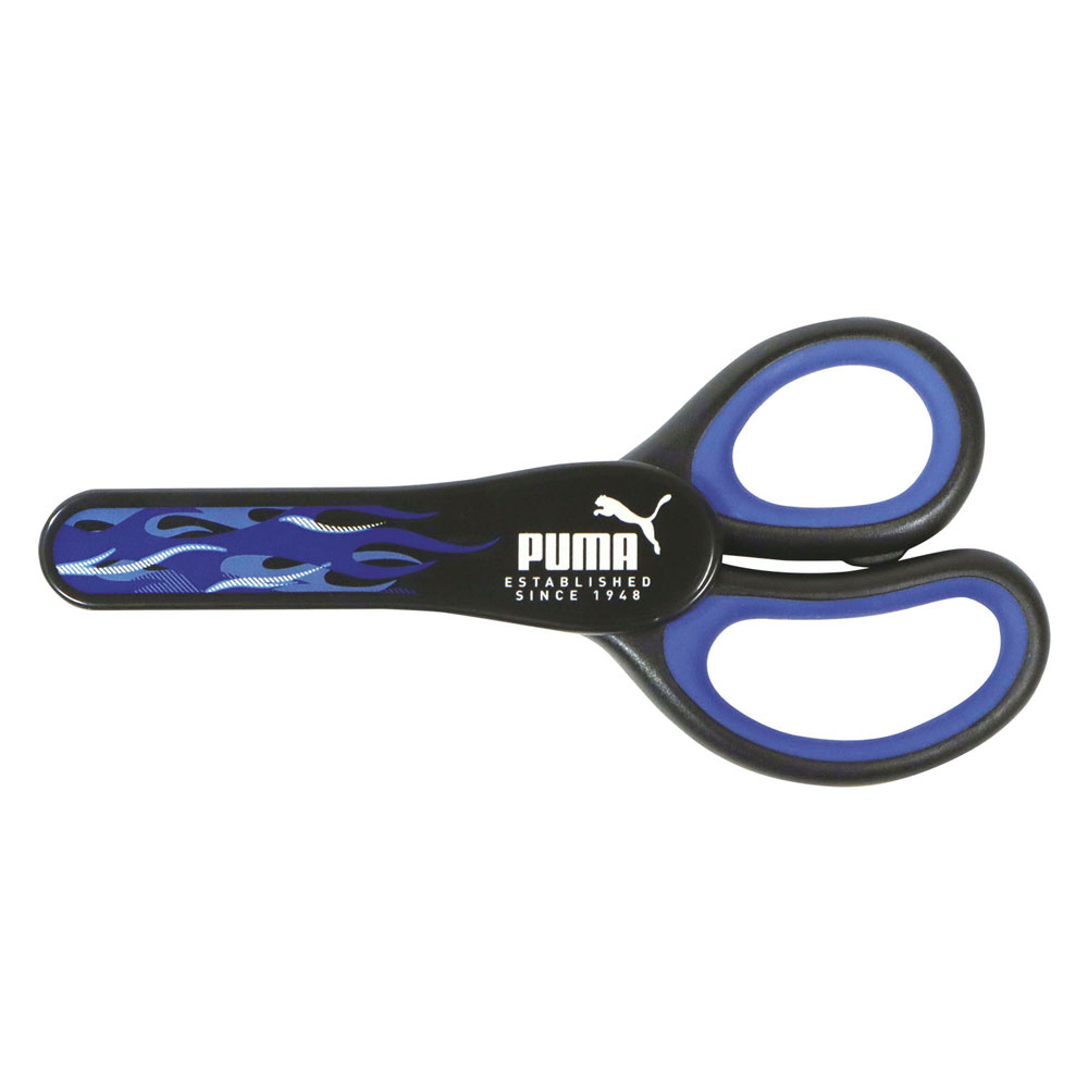 Child Scissors - クツワ PUMA はさみ(ケース付) 入学祝 プレゼント オシャレ