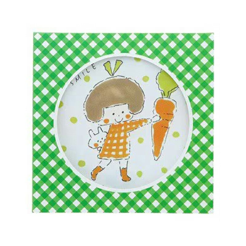 人気のmizutamaさんデザインのレトロかわいい雑貨。サンスター文具のために描き起こした新柄。●パッケージ入りサイズ：84mm&times;84mm&times;10mm●本体サイズ：82mm&times;82mm&times;8mm●重量：50g●材質：紙●内容：4柄各20枚計80枚　