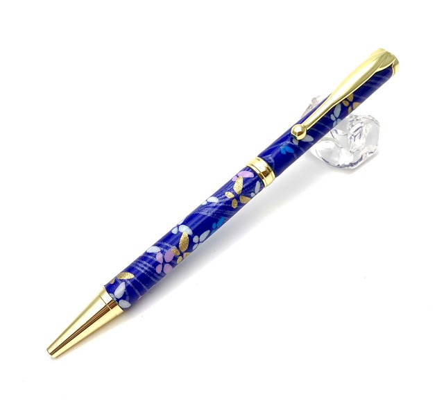 美濃和紙ボールペン 蝶と流水・ちょう 油性 和柄 伝統工芸品 プレゼント お祝い 日...
