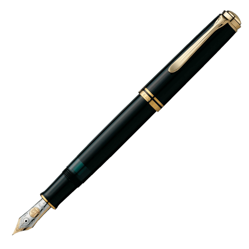 最上級の書き心地　「書く」ということを楽しむための万年筆　ペリカンの代表作　スーベレーン1000　万年筆・黒