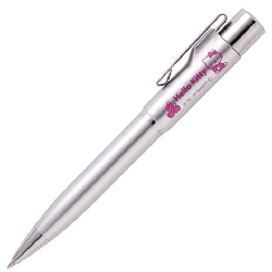 大人気のハローキティノック式ネームペン TANIEVER ハローキティスタンペンGノック式 9mm丸浸透ネーム印
