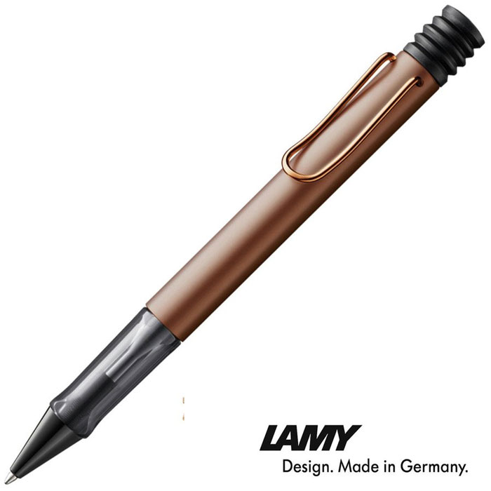 ラミー 名入れボールペン LAMY ボールペン ルクス Lx マロン アルミ素材とメタルパーツの組み合わせにより煌びやかで高級感溢れる雰囲気の筆記具