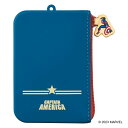 MARVEL パスポーチ キャプテンアメリカ ICカード入れ LIHIT LAB 小物入れ オシャレ プレゼント 限定(4)