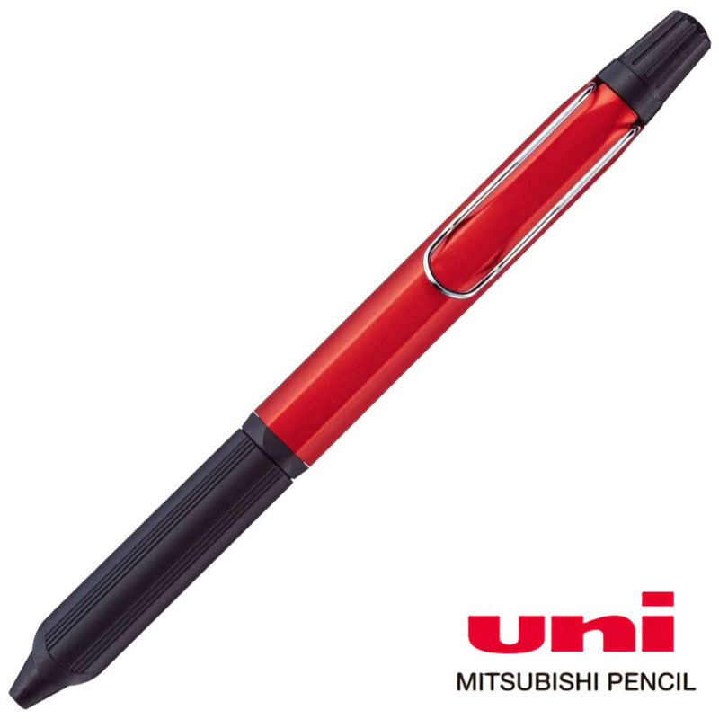 ジェットストリーム 三菱鉛筆 ジェットストリーム エッジ3 ツートンレッド SXE3-2503-28 0.28 限定 油性 世界初 3色ボールペン 記念品 名入れ ギフト 日本製