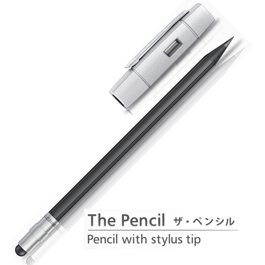 ギフトケース入り タブレットやスマートフォンの操作ができるタッチペン付き鉛筆 ステッドラー ザ・ペンシル