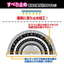 定規裏面に滑り止め加工を施し、線が引きやすい　クツワ　STAD　ブラック分度器 2