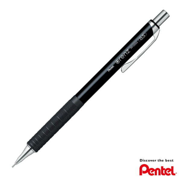 名入れシャープペン ぺんてる オレンズ ORENZ メタルグリップ 0.5 芯が折れない ストレスフリー シャープペンシル 名入れ 製図 筆記 プレゼント