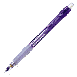 ソフトタッチのラバーグリップ採用　パイロット　スーパーグリップノック　HGP-10R