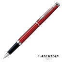 ウォーターマン 万年筆 上品で優しいニュアンスカラー ウォーターマン メトロポリタン エッセンシャル ルージュCT万年筆