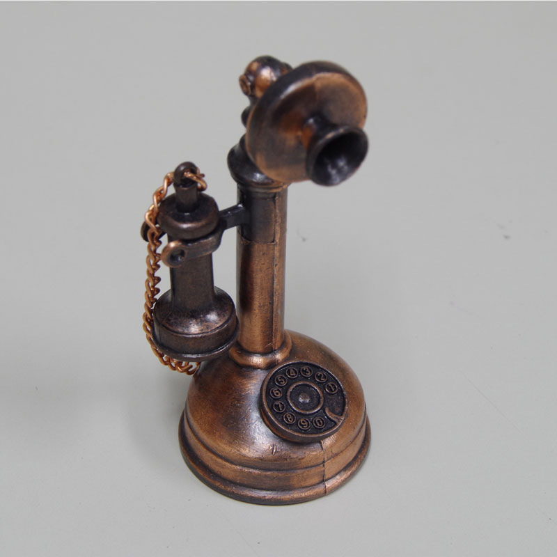 アンティークな仕上げのレトロ調の鉛筆削り アンティーク調 鉛筆けずり レトロ 古電話