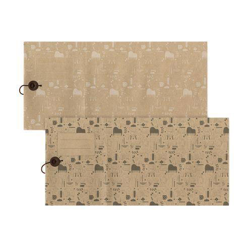 山櫻 ブックカバー 本とお茶と音楽と mizutama 2柄 文庫本サイズ コラボ 雑貨 グッズ