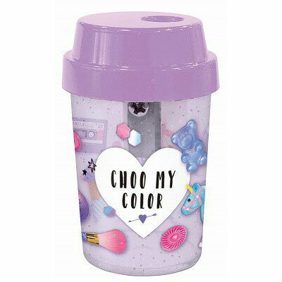 オシャレなドリンクボトル型の鉛筆削り クーリア ドリンク型シャープナー