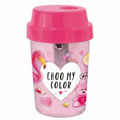 オシャレなドリンクボトル型の鉛筆削り クーリア ドリンク型シャープナー