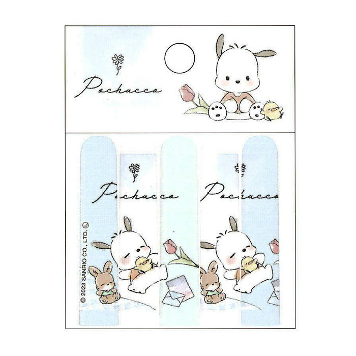 クラックス ポチャッコ 鉛筆キャップ 5本組 キュート かわいい文具 サンリオ 女子文具