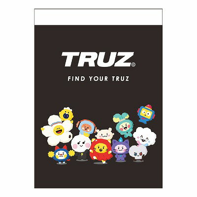 カミオジャパン ミニメモ TRUZ 2柄 80枚 メモ帳 プチギフト お礼 20冊までメール便対応 文具 大人かわいい
