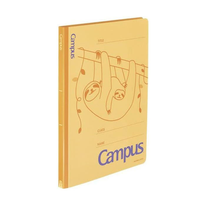 コクヨ キャンパス フラットファイル A4縦 アニマル柄 ナマケモノ プリント整理 入学 プレゼント