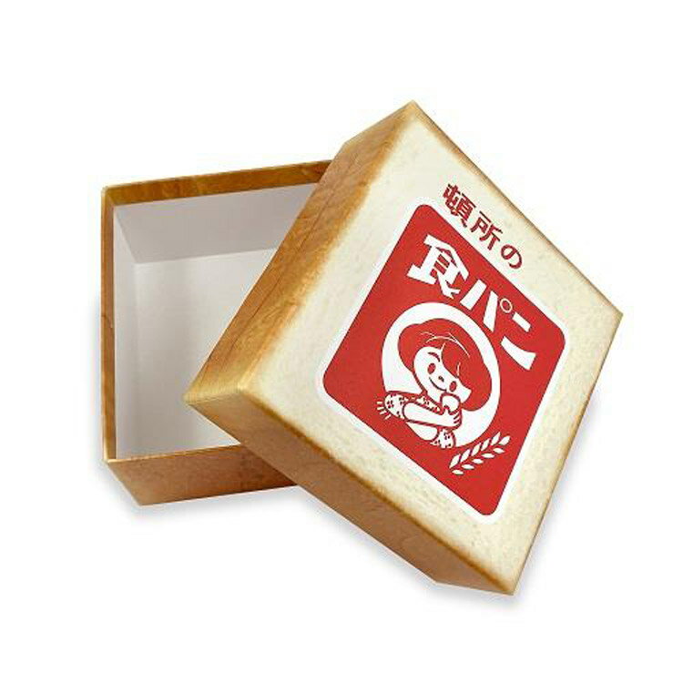 地元パン(R)文具 貼り箱 大 頓所の食パン 甲斐みのり氏監修 限定 デザイン ギフトボックス 小物入れ 面白雑貨 プレゼント