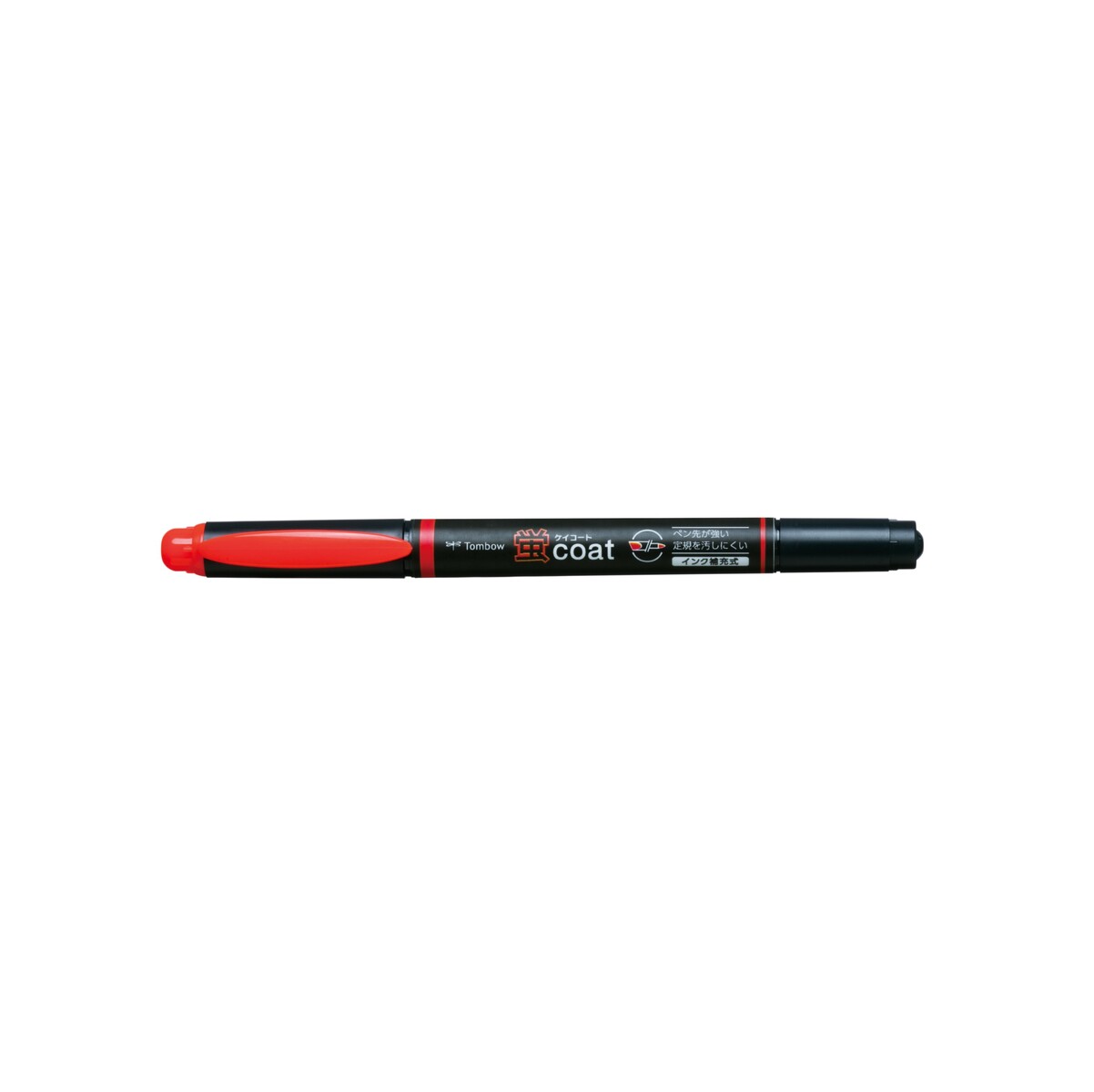 　トンボ鉛筆 蛍光ペン 蛍コート 赤 WA-TC94