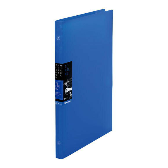 キングジム　バインダーノート テフレーヌ(スリム)　476TTE　青