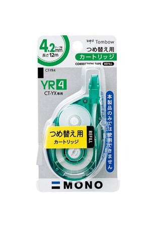 トンボ鉛筆　MONO修正テープモノYX4用カートリッジ モノYR4 CT-YR4