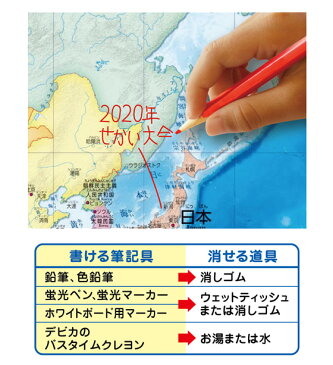 世界地図 お風呂 ポスター インテリア 書ける 消せる 知育 知育玩具 浴育 小学校 国旗 社会 国 覚える 【メール便不可】