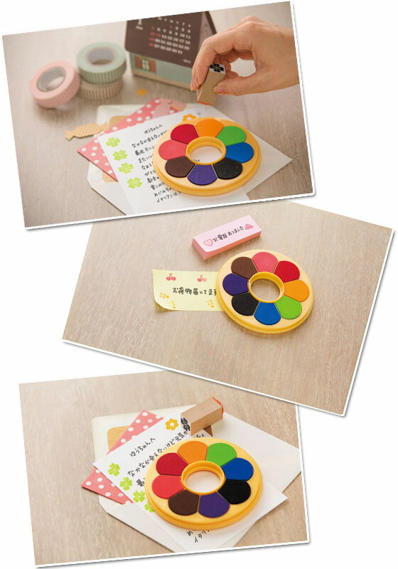 【メール便送料無料】はんこ・印鑑・判子/ハンコヤ 角印(カラーもみ皮ケースセット) オノオレカンバ送料込【smtb-KD】