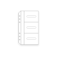 ダ・ヴィンチシステム手帳 聖書サイズリフィル カードホルダー【メール便可】[M便 1/2]