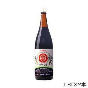 丸島醤油 純正醤油 淡口 1.8L×2本 1205