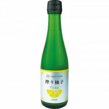 搾り柚子 200ml ×12本セット