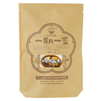特定原材料8品目不使用のレトルト総菜です。国産の豚肉を時間をかけてじっくり煮込んだ、とろける食感の角煮です。【お召し上がり方】本品は加熱調理済みですので、そのままお召し上がりいただけます。開封後はできるだけお早くお使いください。【電子レンジの場合】中身を必ず電子レンジ対応の深めのさらにあけ、約50秒(600W)加熱して下さい(機種やワット数によって加熱時間を調整してください)。【湯せんの場合】そのまま熱湯で3〜5分程度加熱して下さい。※加熱後の商品は大変お熱くなっていますので、やけどにご注意ください。内容量190g(固形量120g)サイズ個装サイズ：20×27×13cm重量個装重量：1170g仕様【コンタミネーション】鶏肉・りんご賞味期間：製造日より360日生産国日本原材料名称：惣菜豚肉(国産)、料理酒(米、米麹、醸造アルコール)、米発酵調味料(乾燥米麹、乾燥酒粕、食塩)、だしつゆ、みりん、砂糖、水飴、魚介エキス保存方法直射日光、高温多湿を避け保存してください。製造（販売）者情報株式会社アレルギーヘルスケア奈良県桜井市谷63-1fk094igrjs